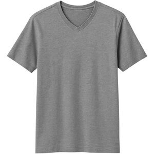 Eddie Bauer Legend Wash Gray V-Neck T-Shirt Men's Medium